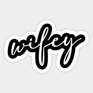 Wifey Sticker